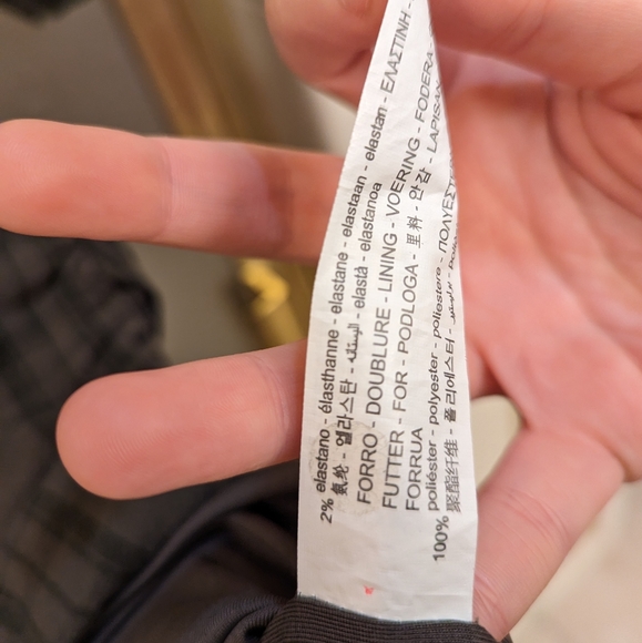 Zara Plaid Ruched Mini Dress Green Grey Sz Small - Picture 7 of 7